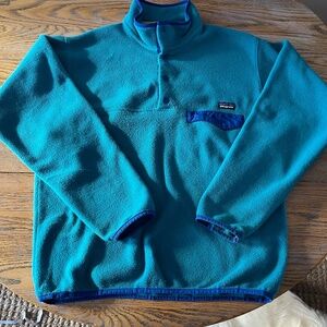 PATAGONIA LW 25580 lw snap T fleece pullover/nice condition/MM/SP14